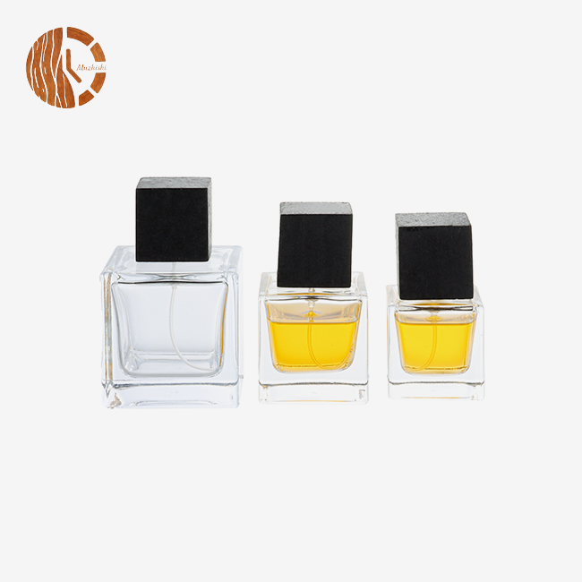 Luxury Custom Clear Square Perfume Bottle